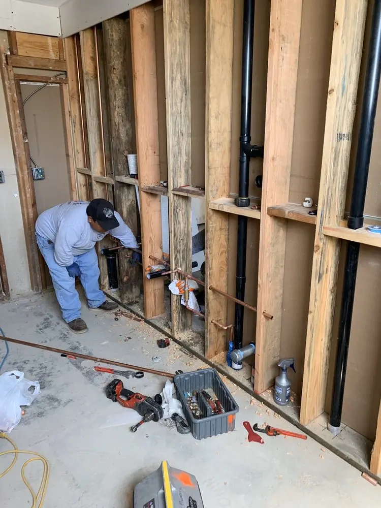 Commercial rough-in plumbing for Gas Line Repair in Southwest Village